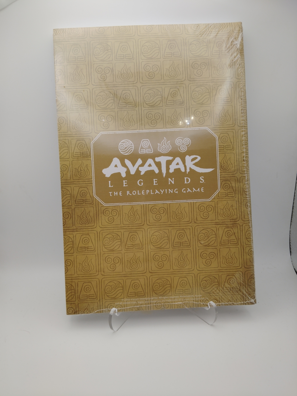 Avatar Legends The Roleplaying Game - Gold Cover